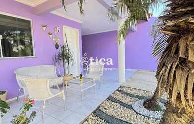 Imagem: A casa em condomínio possui 4 Dormitórios, 3 Banheiros, 2