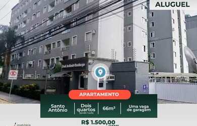 Imagem: O apartamento possui 2 Dormitórios, 2 Banheiros, 1 Vaga na