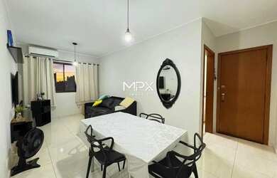 Imagem: O apartamento possui 1 Dormitório, 1 Banheiro, 1 Vaga na garagem