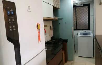 Imagem: O apartamento possui 2 Dormitórios, 2 Banheiros, 2 Vagas na