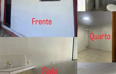 Imagem: A casa para alugar possui 1 Dormitório e 1 Banheiro e está