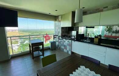 Imagem: O apartamento possui 3 Dormitórios, 5 Banheiros, 3 Vagas na