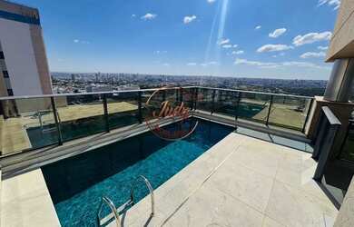 Imagem: O apartamento na cobertura possui 4 Dormitórios, 5 Banheiros