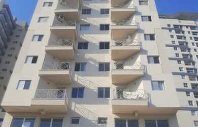 Imagem: O apartamento possui 1 Dormitório, 2 Banheiros, 1 Vaga na garagem