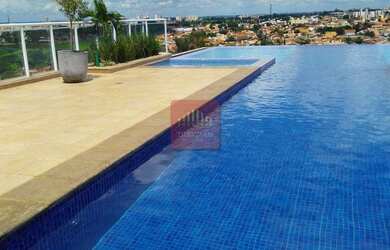 Imagem: O apartamento possui 1 Dormitório, 1 Banheiro, 1 Vaga na garagem