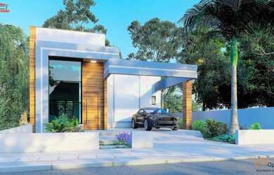 Imagem 1: Casa - Palhoça SC. Piscina, Churrasqueira, Ar-condicionadoe78m² de Área