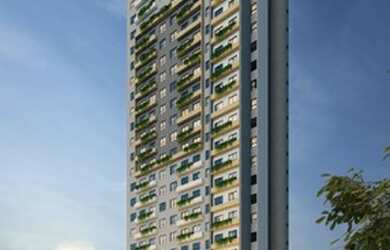 Imagem: O apartamento possui 1 Dormitório, 1 Banheiro, 1 Vaga na garagem