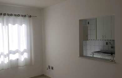 Imagem: O apartamento possui 1 Dormitório, 1 Banheiro, 1 Vaga na garagem