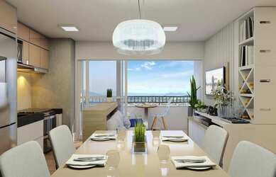 Imagem: O apartamento possui 2 Dormitórios, 2 Banheiros, 1 Vaga na