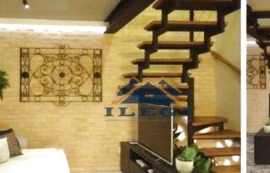 Imagem: A casa em condomínio possui 3 Dormitórios, 3 Banheiros, 2