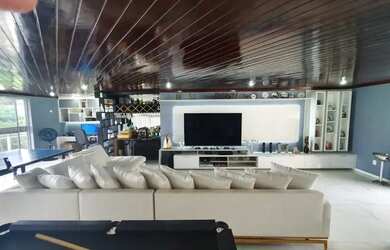 Imagem: O apartamento na cobertura possui 3 Dormitórios, 5 Banheiros