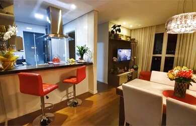 Imagem: O apartamento possui 2 Dormitórios, 2 Banheiros, 1 Vaga na