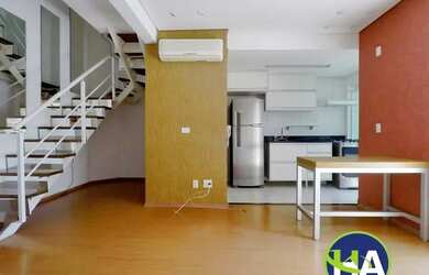 Imagem: O apartamento possui 2 Dormitórios, 2 Banheiros, 2 Vagas na