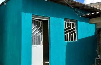 Imagem: O apartamento possui 1 Banheiro, 2 Vagas na garagem e está