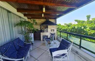 Imagem: O apartamento na cobertura possui 3 Dormitórios, 3 Banheiros