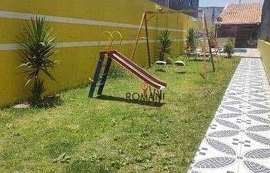 Imagem: A casa possui 2 Dormitórios, 2 Banheiros, 2 Vagas na garagem