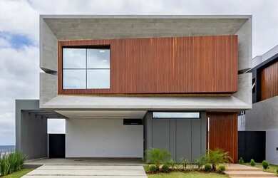 Imagem: A casa em condomínio possui 4 Dormitórios, 5 Banheiros, 4