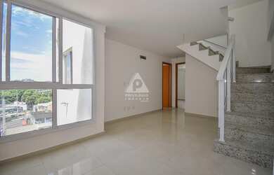 Imagem: O apartamento na cobertura possui 3 Dormitórios, 4 Banheiros