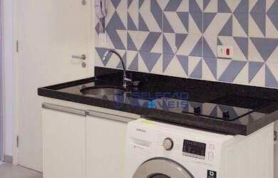 Imagem 2: Ótimo Apartamento de 1 dormitório, 30 m² - venda por R$ 390.000 ou aluguel por R$ 2.000/mê