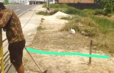 Imagem: O terreno possui 700m² de Área e está localizado em Redenção