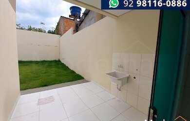 Imagem 10: Casa no Novo Aleixo. Varanda, Imóvel novo, 80m² de Áreae2 Vagas na...