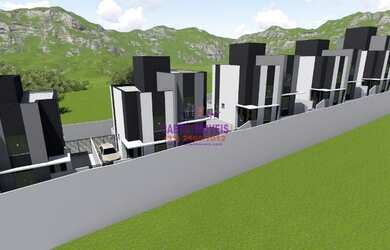 Imagem: A casa em condomínio possui 2 Dormitórios, 2 Banheiros, 1