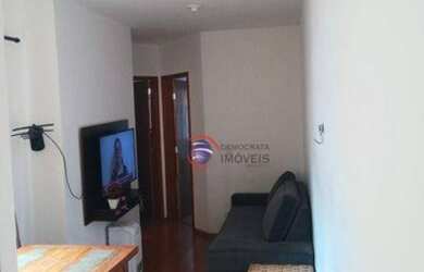 Imagem: O apartamento possui 2 Dormitórios, 1 Banheiro, 1 Vaga na garagem