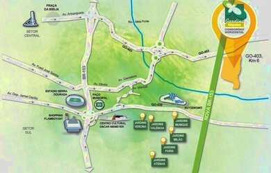 Imagem: O terreno possui 360m² de Área e está localizado em Jardins