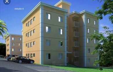 Imagem: O apartamento possui 2 Dormitórios, 1 Banheiro e 44m² de Área