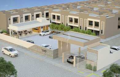 Imagem: A casa possui 2 Dormitórios, 3 Banheiros, 1 Vaga na garagem