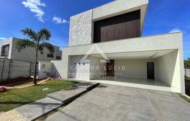 Imagem: A casa em condomínio possui 4 Dormitórios, 5 Banheiros, 3