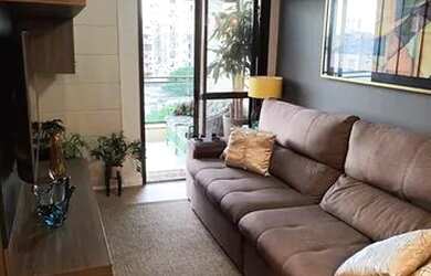 Imagem: O apartamento na cobertura possui 3 Dormitórios, 2 Banheiros