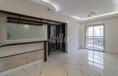 Imagem: O apartamento possui 2 Dormitórios, 1 Banheiro, 1 Vaga na garagem