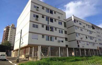 Imagem: O apartamento possui 1 Dormitório, 1 Banheiro, 1 Vaga na garagem