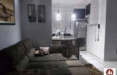 Imagem: O apartamento possui 2 Dormitórios, 2 Banheiros, 1 Vaga na