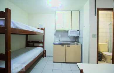 Imagem: O apartamento possui 1 Dormitório, 1 Banheiro, 27m² de Área