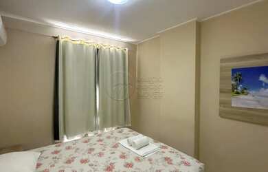 Imagem 7: Quarto e Sala Beira-mar com Varanda Mobiliado no Edifício Neo 1.0