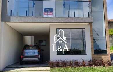 Imagem: A casa em condomínio possui 3 Dormitórios, 3 Banheiros, 1