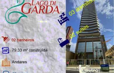 Imagem: O apartamento possui 3 Dormitórios, 3 Banheiros, 1 Vaga na