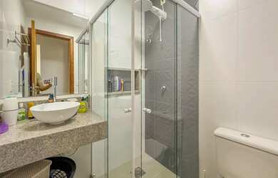 Imagem 15: Aceita airbnb, Um quadra do mar 2 Quartos com suite montado!