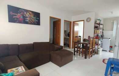 Imagem: O apartamento possui 2 Dormitórios, 1 Banheiro, 1 Vaga na garagem