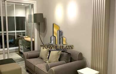 Imagem 6: Flat alto padrão no Mandarim Brooklin 1 dormitório mobiliado com vista...