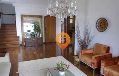 Imagem: O apartamento na cobertura possui 5 Dormitórios, 4 Banheiros