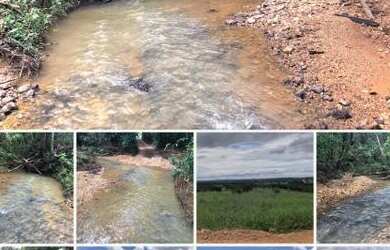 Imagem: O terreno e possui Dormitórios, Suítes, Banheiros, 1000-0m²