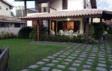 Imagem: A casa em condomínio possui 4 Dormitórios, 5 Banheiros, 4