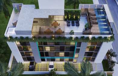 Imagem 5: Apartamento para venda possui 57 metros quadrados com 2 quartos em Intermares...