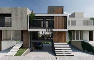 Imagem: A casa em condomínio possui 3 Dormitórios, 4 Banheiros, 4