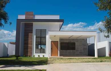 Imagem: A casa em condomínio possui 3 Dormitórios, 5 Banheiros, 4