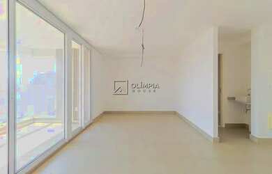 Imagem: O apartamento possui 1 Dormitório, 1 Banheiro, 1 Vaga na garagem