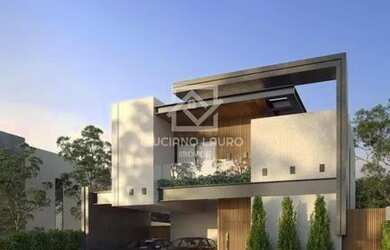 Imagem: A casa possui 3 Dormitórios, 3 Banheiros, 4 Vagas na garagem